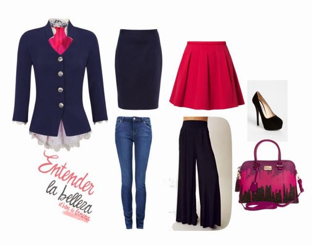 Esta chaqueta con encaje detrás como si fuera un polisón es súper femenina Visitando el taller de La Condesa: Con permiso para merodear por el Condado