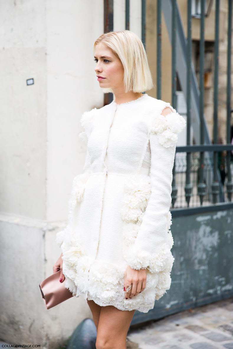 SAY CHEESE! ELENA PERMINOVA Elena Perminova Street Style PFW
