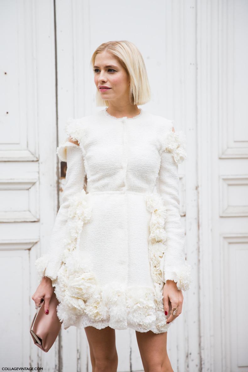 SAY CHEESE! ELENA PERMINOVA Elena Perminova Street Style PFW