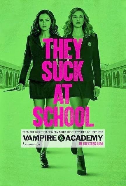 Poster película Blood Sisters (Vampire Academy) ¡QUE HORROR!