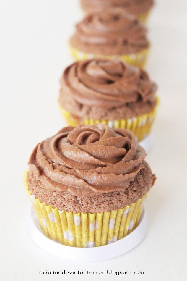 Cupcakes de chocolate. Cupcakes de chocolate.