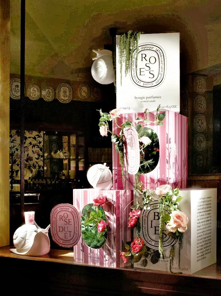 escaparatismo: caracoles y Diptyque! escaparatismo: caracoles y Diptyque!