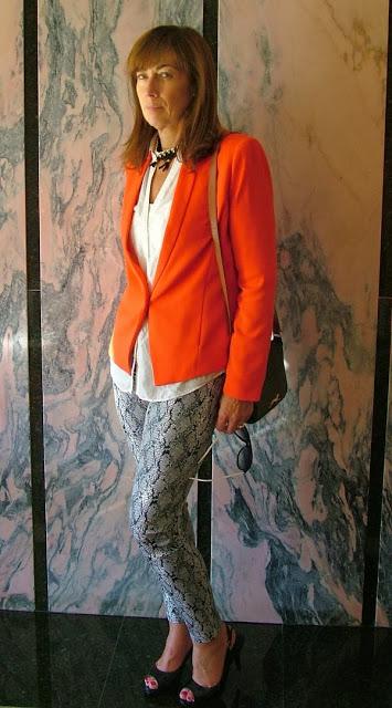 MIS LOOKS - BLAZIER Y PITILLO SNAKE PRINT MIS LOOKS - BLAZIER Y PITILLO SNAKE PRINT