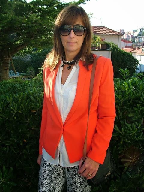 MIS LOOKS - BLAZIER Y PITILLO SNAKE PRINT MIS LOOKS - BLAZIER Y PITILLO SNAKE PRINT