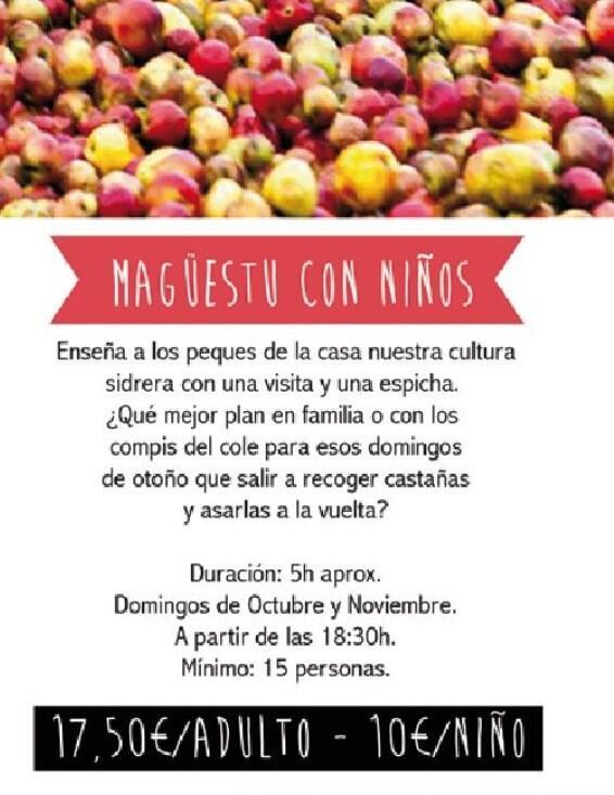 trabanco Planes con niños en Gijón del 11 al 18 de octubre.