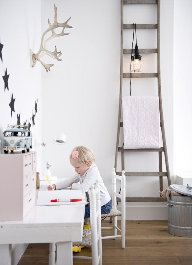 Escandinavo blanco y negro nursery