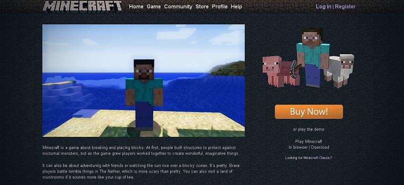 Juegos en 3D que no puedes dejar de conocer. -MINECRAFT