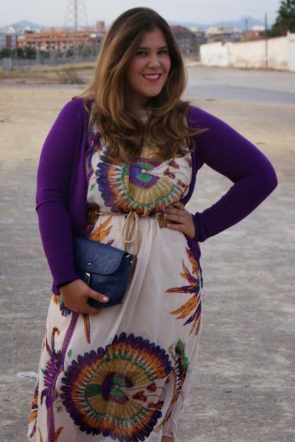 Summer midi dress in autumn Summer midi dress in autumn