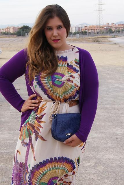 Summer midi dress in autumn Summer midi dress in autumn