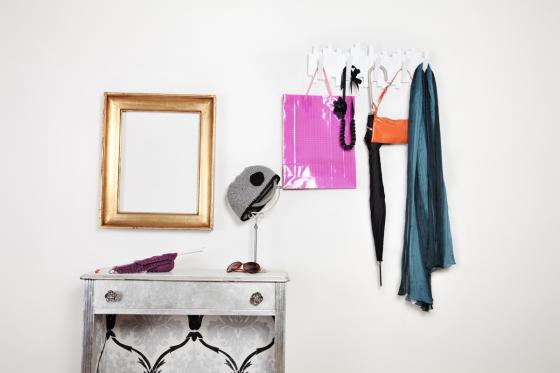 Decorar con percheros II perchero stick