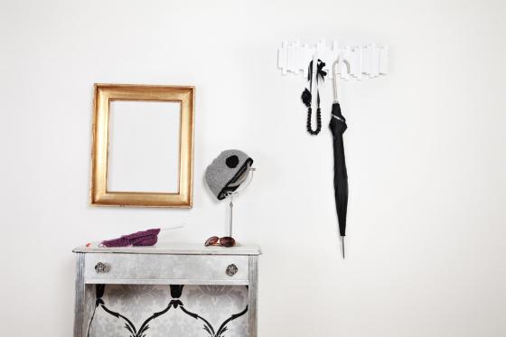 Decorar con percheros II perchero stick