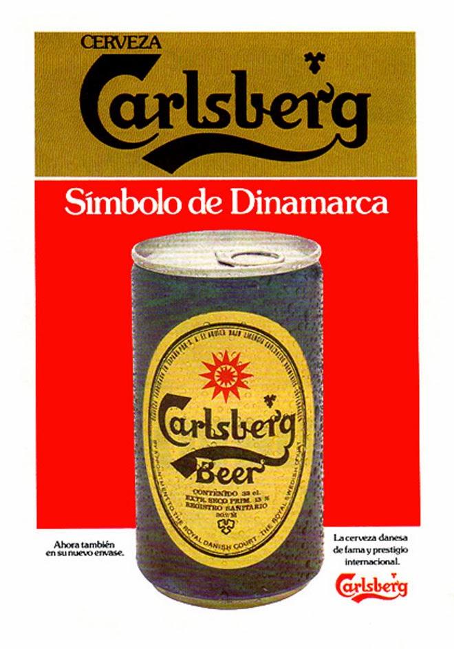 Cerveza CarlsBerg Publicidad de los años 80 Cerveza CarlsBerg Publicidad de los años 80
