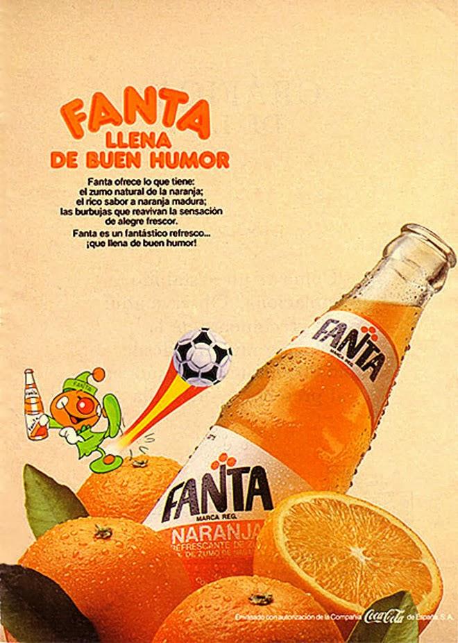 Fanta Publicidad de los años 80 Fanta Publicidad de los años 80