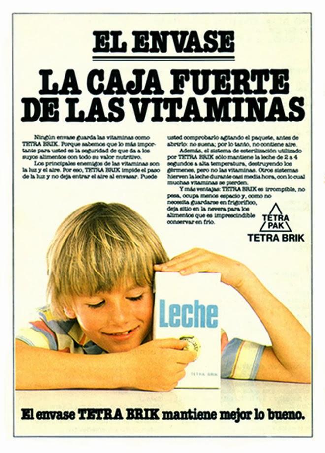 Tetrabrik Publicidad de los años 80 Tetrabrik Publicidad de los años 80