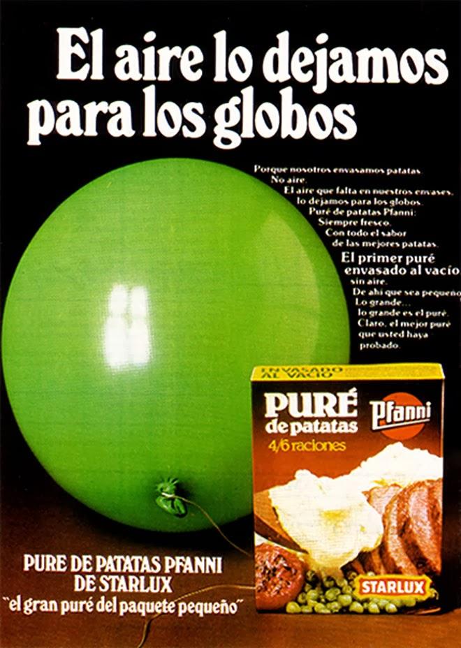Puré Starlux Publicidad de los años 80 Puré Starlux Publicidad de los años 80