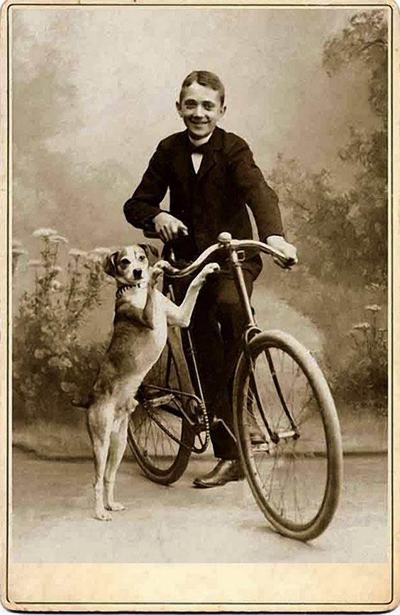 En las fotografías victorianas también sabían sonreír.