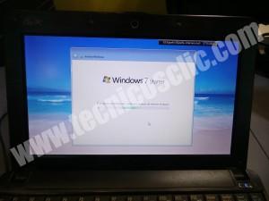 Cómo resetear Netbook Asus EEEPC 1001PXD Cómo resetear Netbook Asus EEEPC 1001PXD