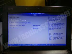 Cómo resetear Netbook Asus EEEPC 1001PXD Cómo resetear Netbook Asus EEEPC 1001PXD