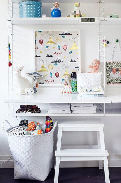 Creatividad ilimitada con las estanterías de String Creatividad ilimitada con las estanterías de String