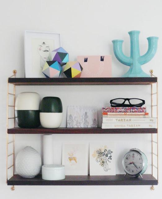 Creatividad ilimitada con las estanterías de String Creatividad ilimitada con las estanterías de String