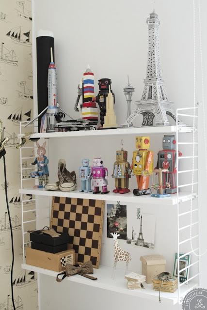 Creatividad ilimitada con las estanterías de String Creatividad ilimitada con las estanterías de String