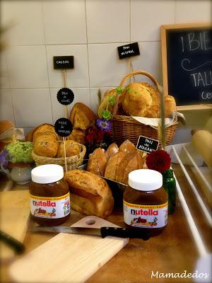 Pan con Nutella Pan con Nutella