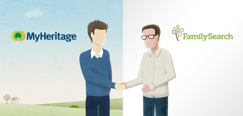Alianza entre MyHeritage y FamilySearch