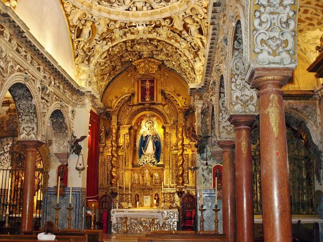 Iglesia de Santa María la Blanca (6): el Retablo Mayor.