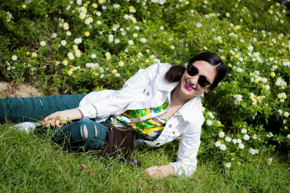 Flowers In My Lovely Shirt Flowers In My Lovely Shirt