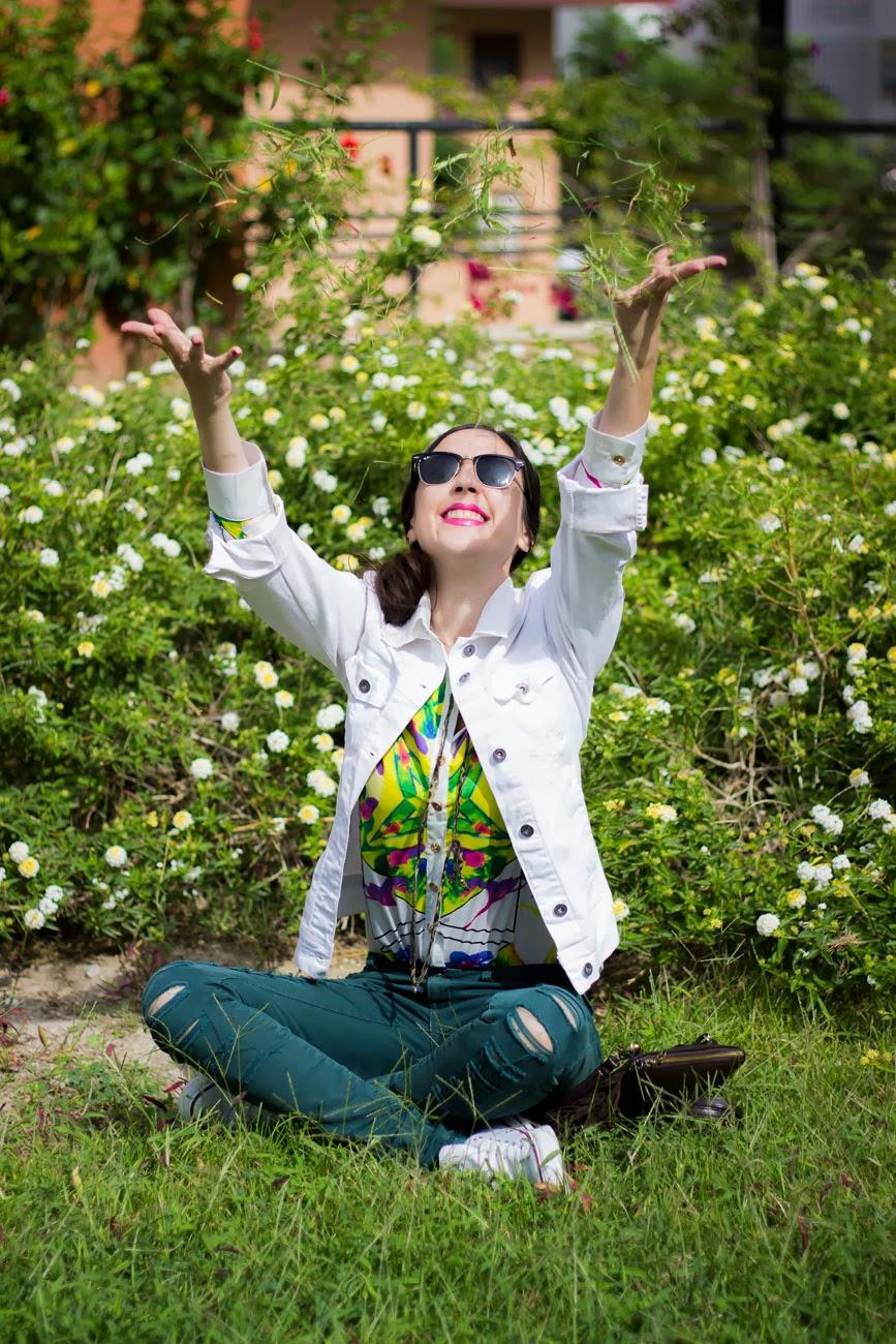 Flowers In My Lovely Shirt Flowers In My Lovely Shirt