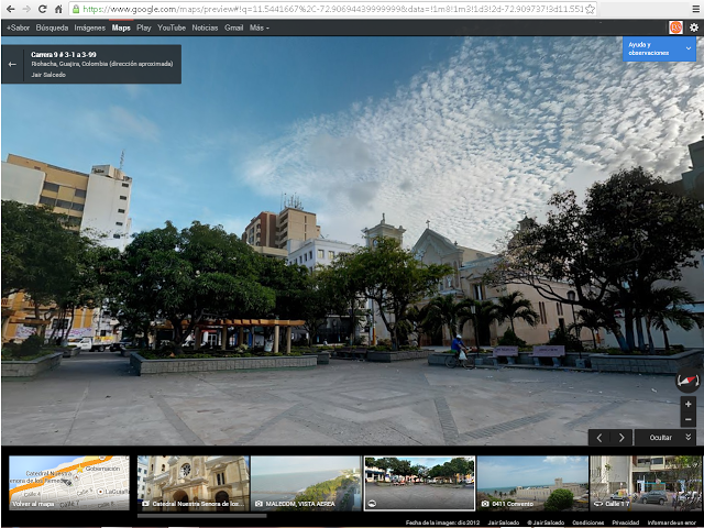 Visita virtualmente a Riohacha con el nuevo google Maps