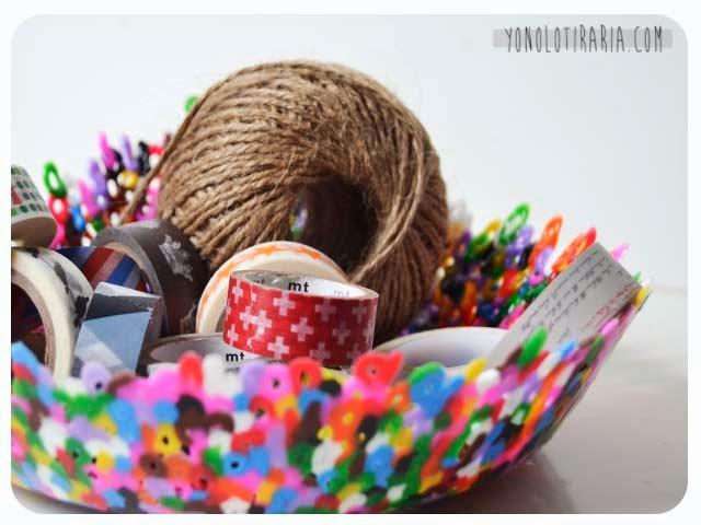 Cuenco con Hama Beads Cuenco con Hama Beads