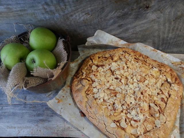 TARTA DE MANZANAS Y ALMENDRAS