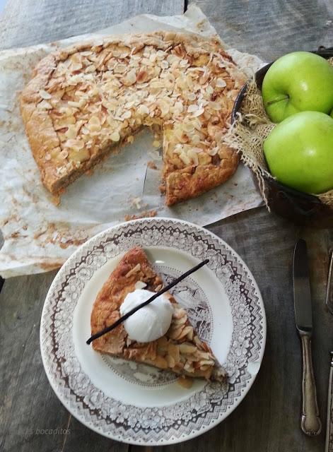 TARTA DE MANZANAS Y ALMENDRAS