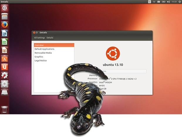 ubuntu 13 10 saucy salamander Saludemos a la salamandra. Ubuntu 13:10 ya está aquí