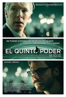 Estrenos de cine viernes 18 de octubre de 2013.- 'El quinto poder'