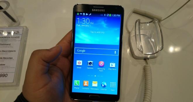 Samsung Galaxy Note 3 y Galaxy Gear llegan a Chile