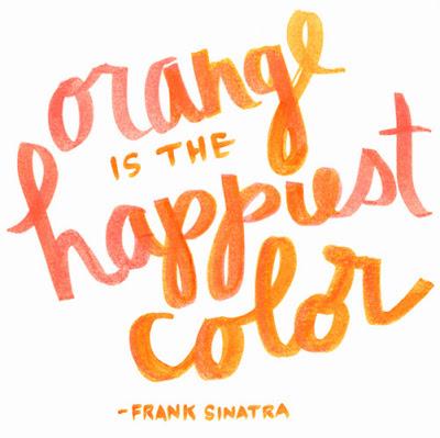 Frank Sinatra y el color naranja, esa oculta persuasión. El Frank Sinatra pintor