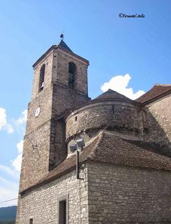 Iglesia de Hecho, Pirineo aragonés, Polidas chamineras