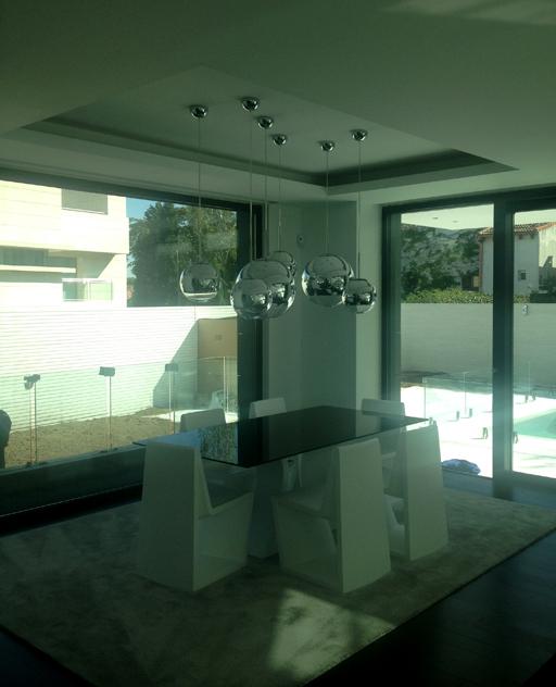 A-cero Projects IMÁGENES DE OBRA DEL PROYECTO DE INTERIORISMO PARA UNA VIVIENDA EN POZUELO DE ALARCÓN