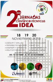 2das Jornadas Científico Técnicas del IDEA, Caracas Noviembre 2013