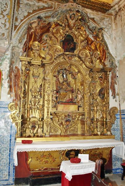 Iglesia de Santa María la Blanca (14): el Retablo de San Pedro en cátedra.