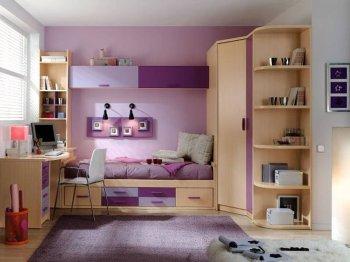 El color lila en los dormitorios - Paperblog
