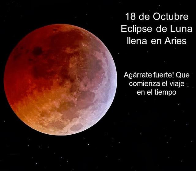 La Luna del Cazador sale al anochecer, brilla toda la noche el 18 de octubre