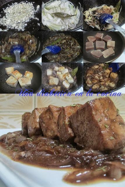 Taquitos de atún encebollado con el conteo de las distintas raciones Taquitos de atún encebollado con el conteo de las distintas raciones