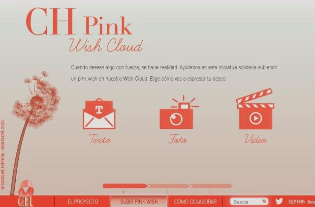 El proyecto “CH Pink Wish” apoyado por Carolina Herrera