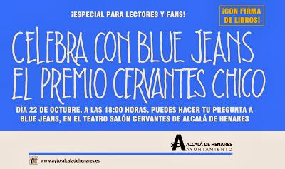 Blue Jeans recibe el Premio Cervantes Chico y estás invitado