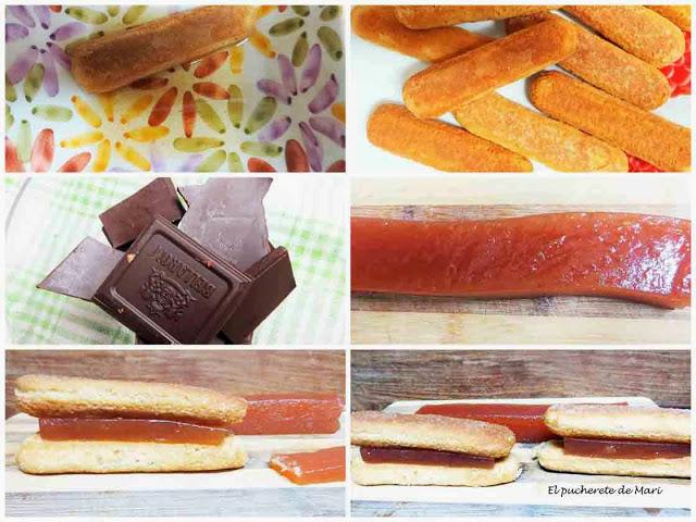 BISCOTES BORRACHOS RELLENOS DE MEMBRILLO BISCOTES BORRACHOS RELLENOS DE MEMBRILLO