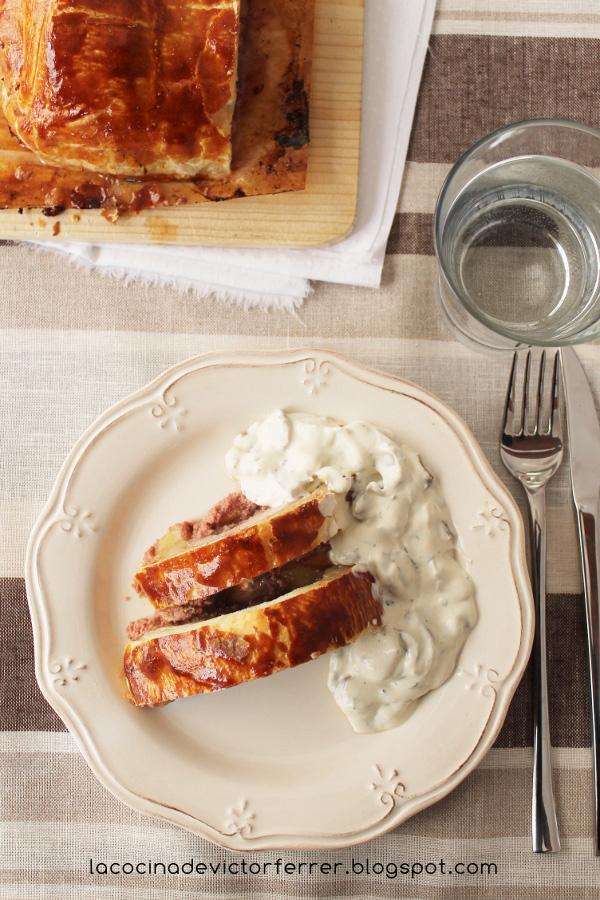 Paso a paso: Solomillo de cerdo en hojaldre con manzana y paté. Paso a paso: Solomillo de cerdo en hojaldre con manzana y paté.