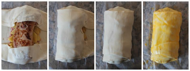 Paso a paso: Solomillo de cerdo en hojaldre con manzana y paté. Paso a paso: Solomillo de cerdo en hojaldre con manzana y paté.